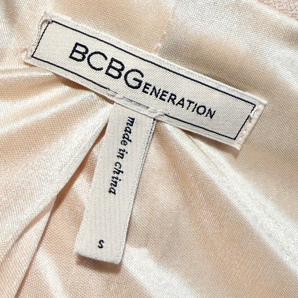 Bcbgeneration Pink Open Front Blazer, Asymmetrica… - image 6